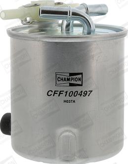 Champion CFF100497 - Filtro carburante www.autoricambit.com