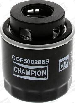 Champion COF500286S - Filtro olio www.autoricambit.com