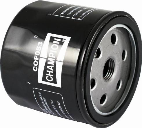 Champion COF053 - Filtro olio www.autoricambit.com