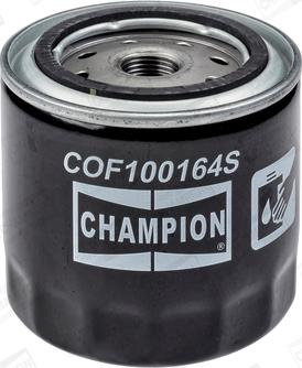 Champion COF100164S - Filtro olio www.autoricambit.com