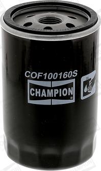 Champion COF100160S - Filtro olio www.autoricambit.com