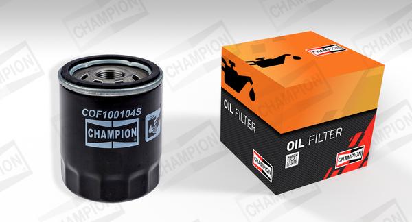 Champion COF100104S - Filtro olio www.autoricambit.com