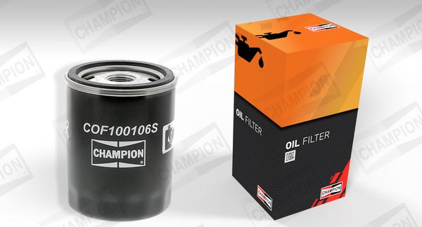 Champion COF100106S - Filtro olio www.autoricambit.com