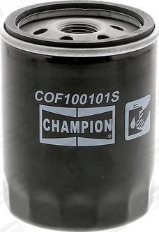 Champion COF100101S - Filtro olio www.autoricambit.com