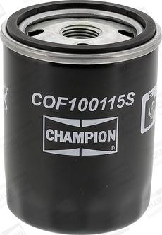 Champion COF100115S - Filtro olio www.autoricambit.com