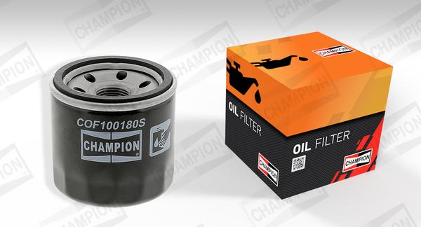 Champion COF100180S - Filtro olio www.autoricambit.com