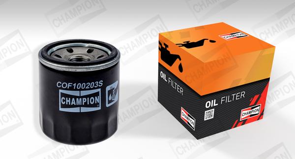 Champion COF100203S - Filtro olio www.autoricambit.com