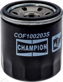 Champion COF100203S - Filtro olio www.autoricambit.com