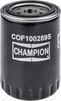 Champion COF100289S - Filtro olio www.autoricambit.com