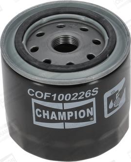 Champion COF100226S - Filtro olio www.autoricambit.com