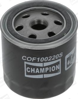 Champion COF100220S - Filtro olio www.autoricambit.com