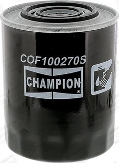 Champion COF100270S - Filtro olio www.autoricambit.com