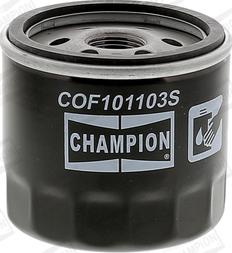 Champion COF101103S - Filtro olio www.autoricambit.com