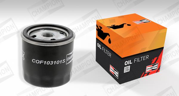 Champion COF103101S - Filtro olio www.autoricambit.com