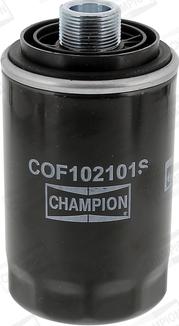 Champion COF102101S - Filtro olio www.autoricambit.com