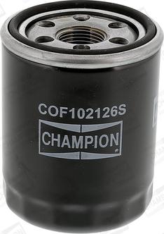 Champion COF102126S - Filtro olio www.autoricambit.com