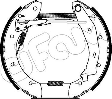 Cifam 151-429 - Kit freno, freni a tamburo www.autoricambit.com