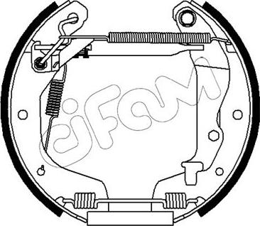 Cifam 151-478 - Kit freno, freni a tamburo www.autoricambit.com