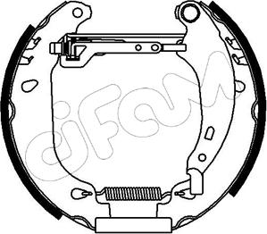 Cifam 151-098 - Kit freno, freni a tamburo www.autoricambit.com