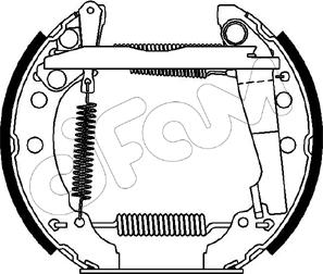 Cifam 151-045 - Kit freno, freni a tamburo www.autoricambit.com