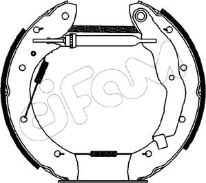 Cifam 151-067 - Kit freno, freni a tamburo www.autoricambit.com