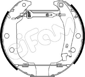 Cifam 151-012 - Kit freno, freni a tamburo www.autoricambit.com