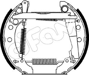 Cifam 151-031 - Kit freno, freni a tamburo www.autoricambit.com