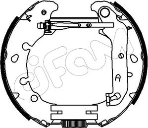 Cifam 151-153 - Kit freno, freni a tamburo www.autoricambit.com