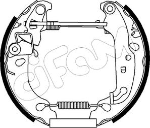 Cifam 151-167 - Kit freno, freni a tamburo www.autoricambit.com