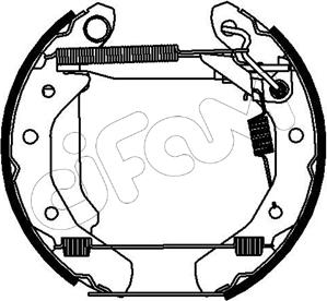 Cifam 151-185 - Kit freno, freni a tamburo www.autoricambit.com