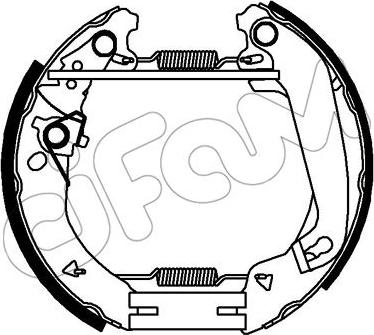 Cifam 151-341 - Kit freno, freni a tamburo www.autoricambit.com