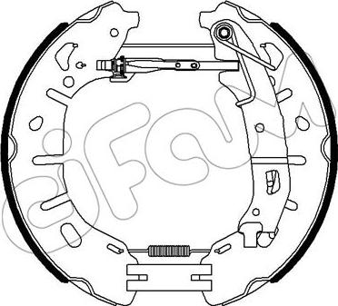 Cifam 151-354 - Kit freno, freni a tamburo www.autoricambit.com