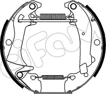 Cifam 151-380 - Kit freno, freni a tamburo www.autoricambit.com