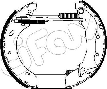 Cifam 151-248 - Kit freno, freni a tamburo www.autoricambit.com