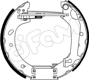 Cifam 151-202 - Kit freno, freni a tamburo www.autoricambit.com