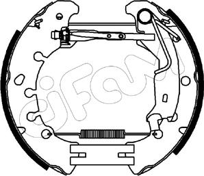 Cifam 151-219 - Kit freno, freni a tamburo www.autoricambit.com