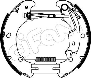 Cifam 151-218 - Kit freno, freni a tamburo www.autoricambit.com