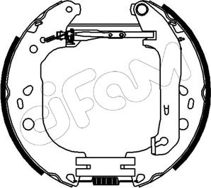 Cifam 151-229 - Kit freno, freni a tamburo www.autoricambit.com