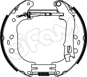 Cifam 151-226 - Kit freno, freni a tamburo www.autoricambit.com