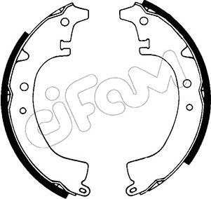 Cifam 153-408 - Kit freno, freni a tamburo www.autoricambit.com