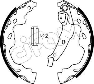 Cifam 153-438 - Kit freno, freni a tamburo www.autoricambit.com