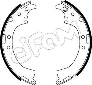 Cifam 153-429 - Kit freno, freni a tamburo www.autoricambit.com