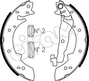 Cifam 153-475 - Kit freno, freni a tamburo www.autoricambit.com