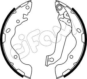 Cifam 153-504 - Kit freno, freni a tamburo www.autoricambit.com