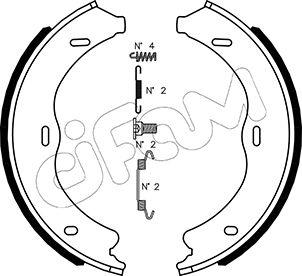 Cifam 153-507K - Kit ganasce, Freno stazionamento www.autoricambit.com