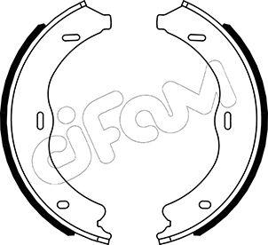 Cifam 153-507 - Kit ganasce, Freno stazionamento www.autoricambit.com