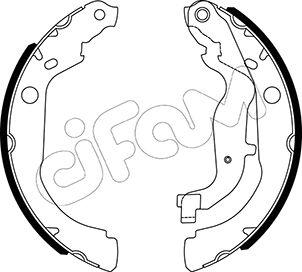 Cifam 153-535 - Kit freno, freni a tamburo www.autoricambit.com