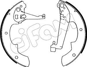 Cifam 153-615 - Kit freno, freni a tamburo www.autoricambit.com