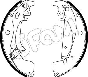 Cifam 153-624Y - Kit freno, freni a tamburo www.autoricambit.com