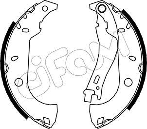 Cifam 153-067 - Kit freno, freni a tamburo www.autoricambit.com